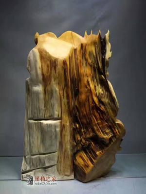 崖柏陈化老料根雕《观音》 庄严肃静，修身养心