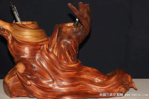 崖柏精品红油笔筒 时光淬炼的雅物，木韵生香的文房珍品